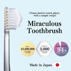 HaRENO Miraculous Japanese Toothbrush for Kids