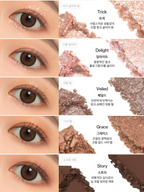 Glitterpedia Eye Palette №3 All of coral pink