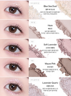 Glitterpedia Eye Palette №4 Lavender Fog