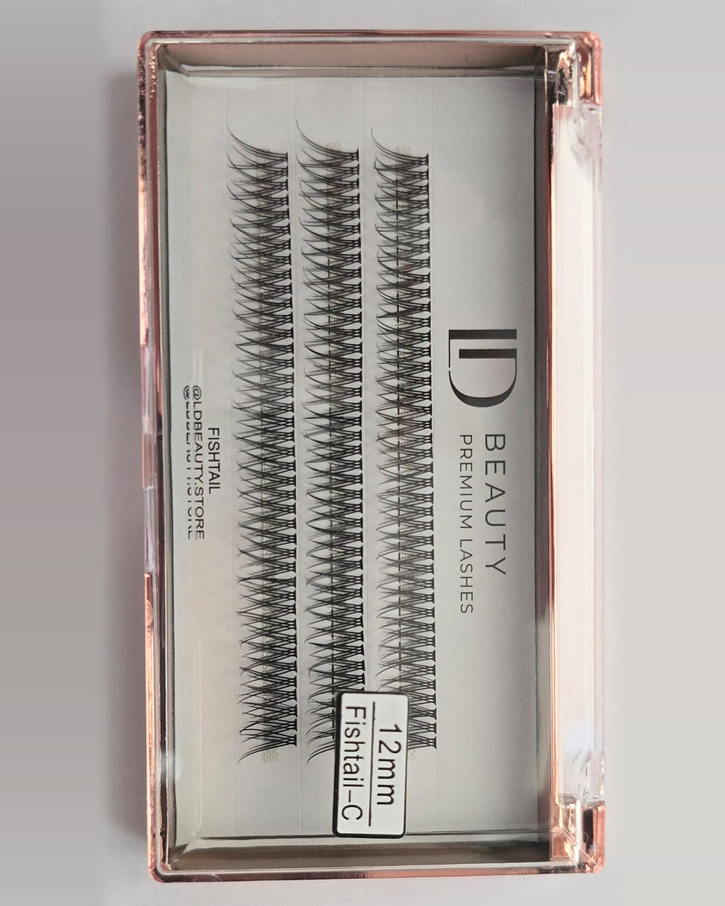 ID Beauty Premium Lashes - Fishtail C (12mm)