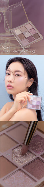 Glitterpedia Eye Palette №4 Lavender Fog